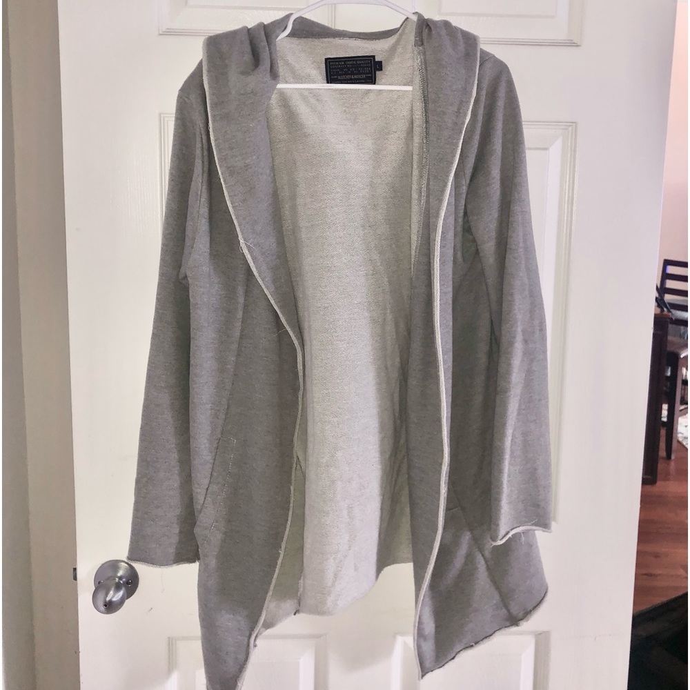 Men’s Gray Fashion Pullover
